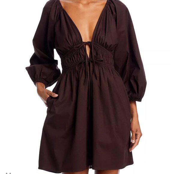 Leighton Poplin Mini Dress - Picture 5 of 6